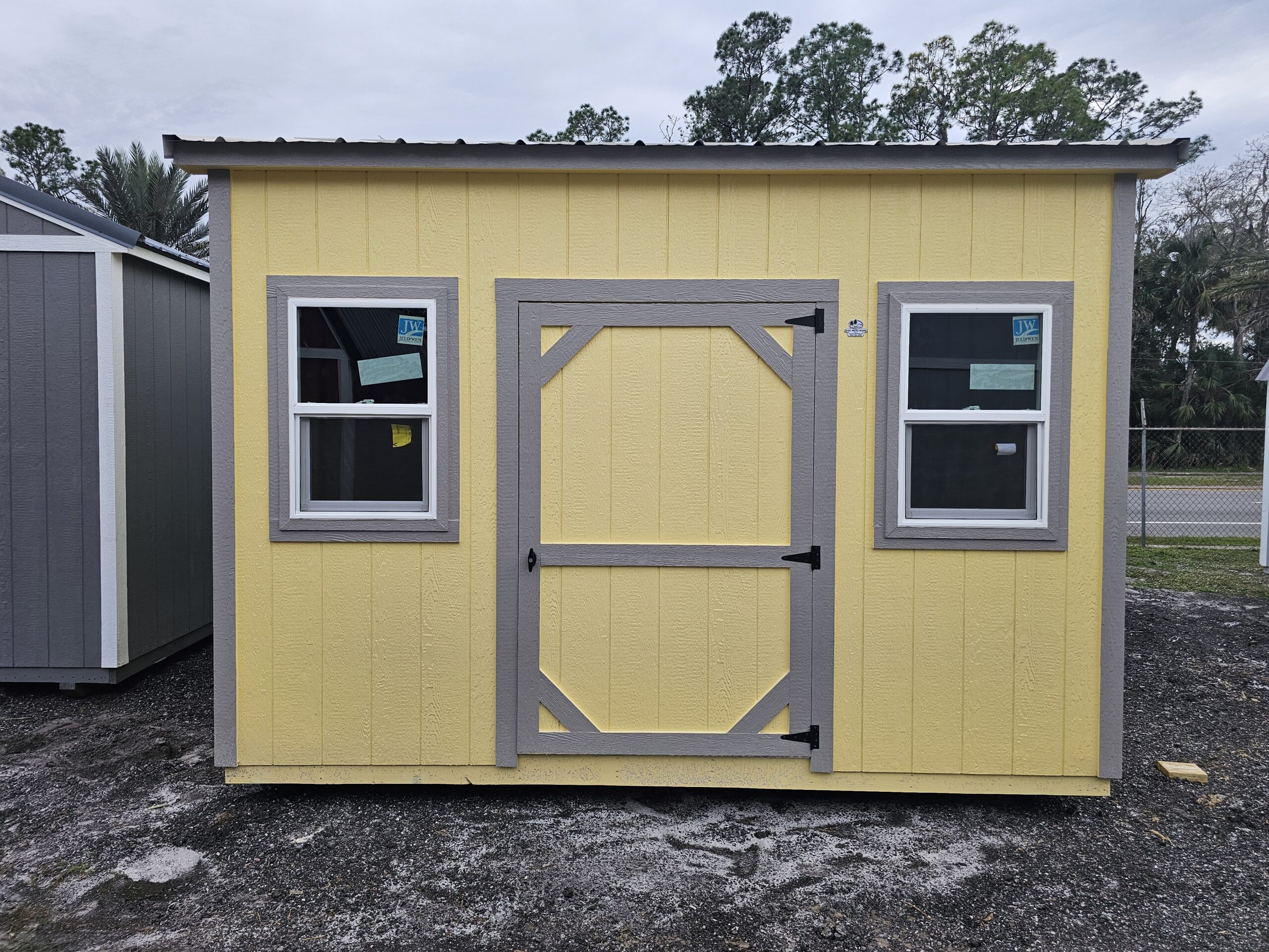 Side Garden Shed 8x12