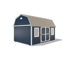 Side Lofted Barn 12x16