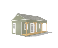 Side Porch Cabin 14x20