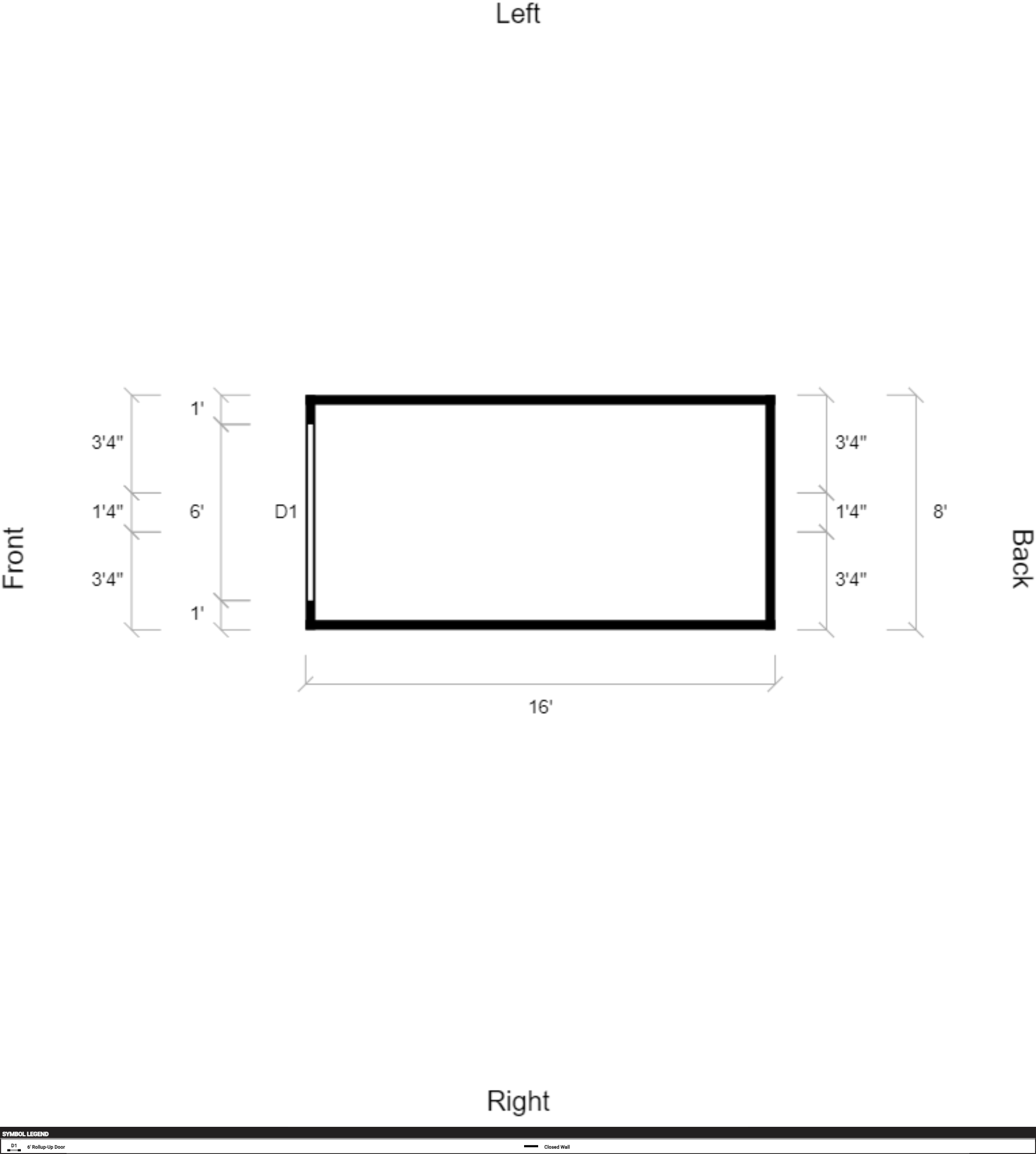 Garden Shed 8x16 - Image 2