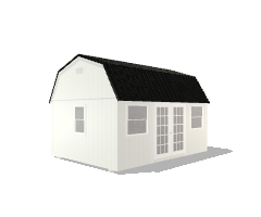 Side Lofted Barn 12x16