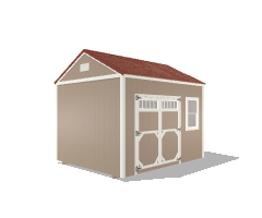 Side Garden Shed 10x12