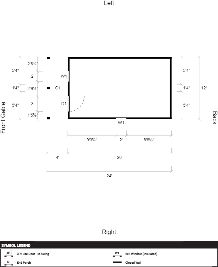 Standard Cabin 12x24 - Image 2