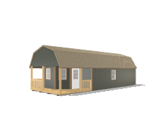 Deluxe Lofted Barn Cabin 14x36