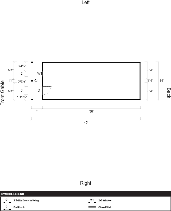 Standard Cabin 14x40 - Image 2