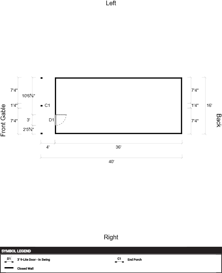 Standard Cabin 16x40 - Image 2