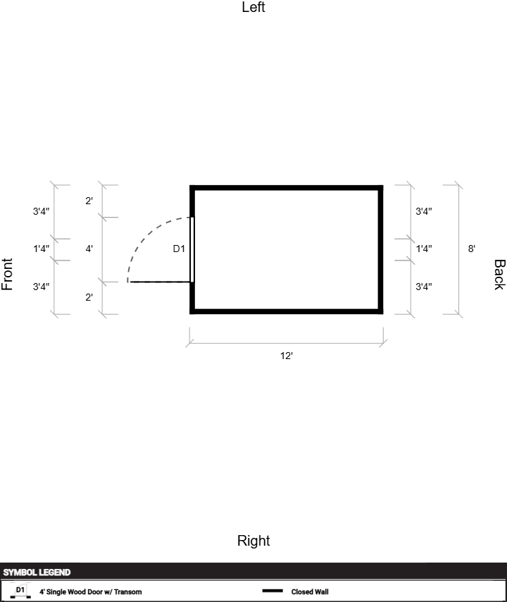 Garden Shed 8x12 - Image 2