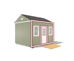 Side Garden Shed 10x12