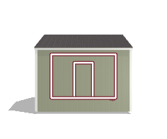 Side Garden Shed 10x12 - Image 4