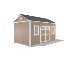 Side Garden Shed 10x16