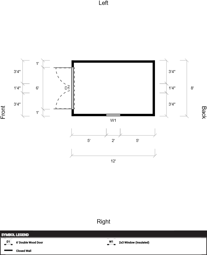 Garden Shed 8x12 - Image 2