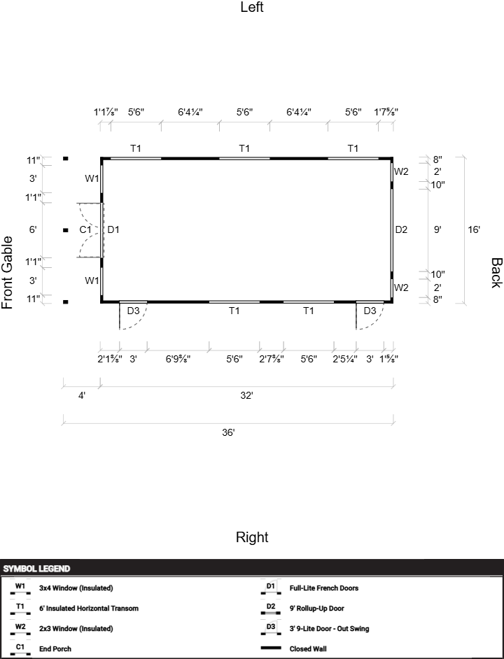 Standard Cabin 16x36 - Image 2
