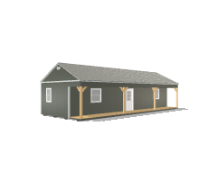 Side Porch Cabin 16x40
