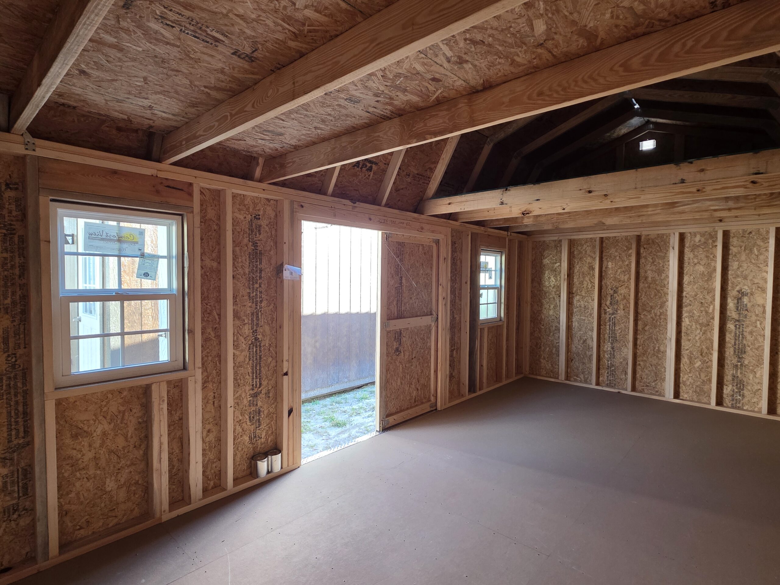 Side Lofted Barn 10x20 - Image 3