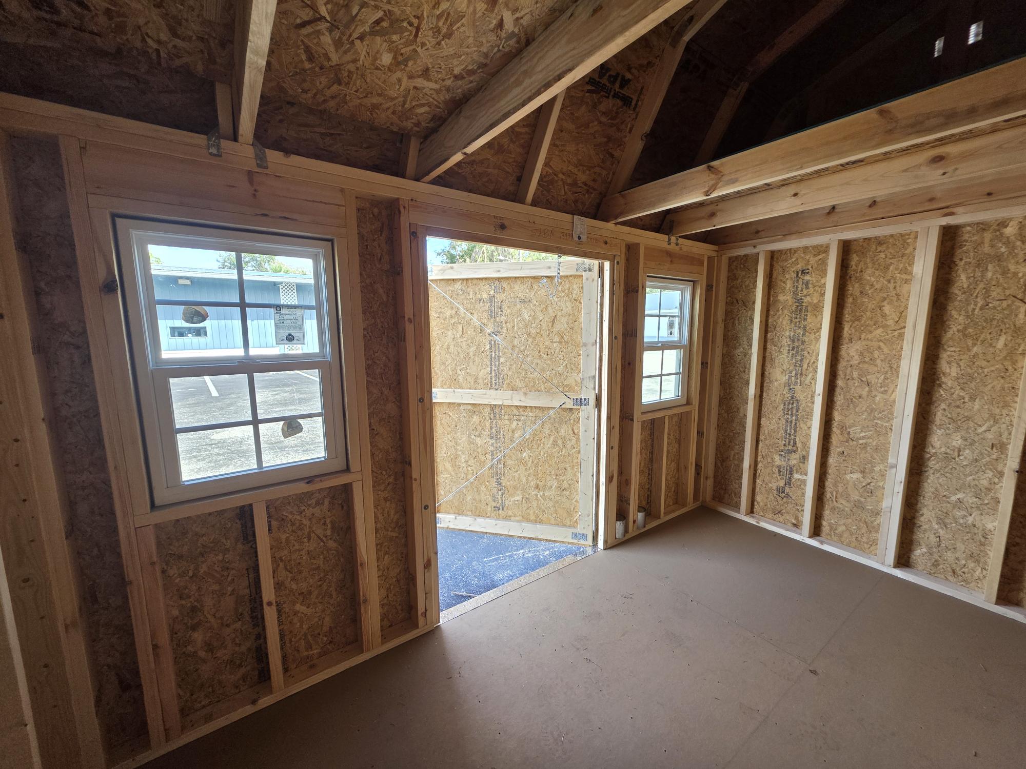 Side Lofted Barn 8x12 - Image 2