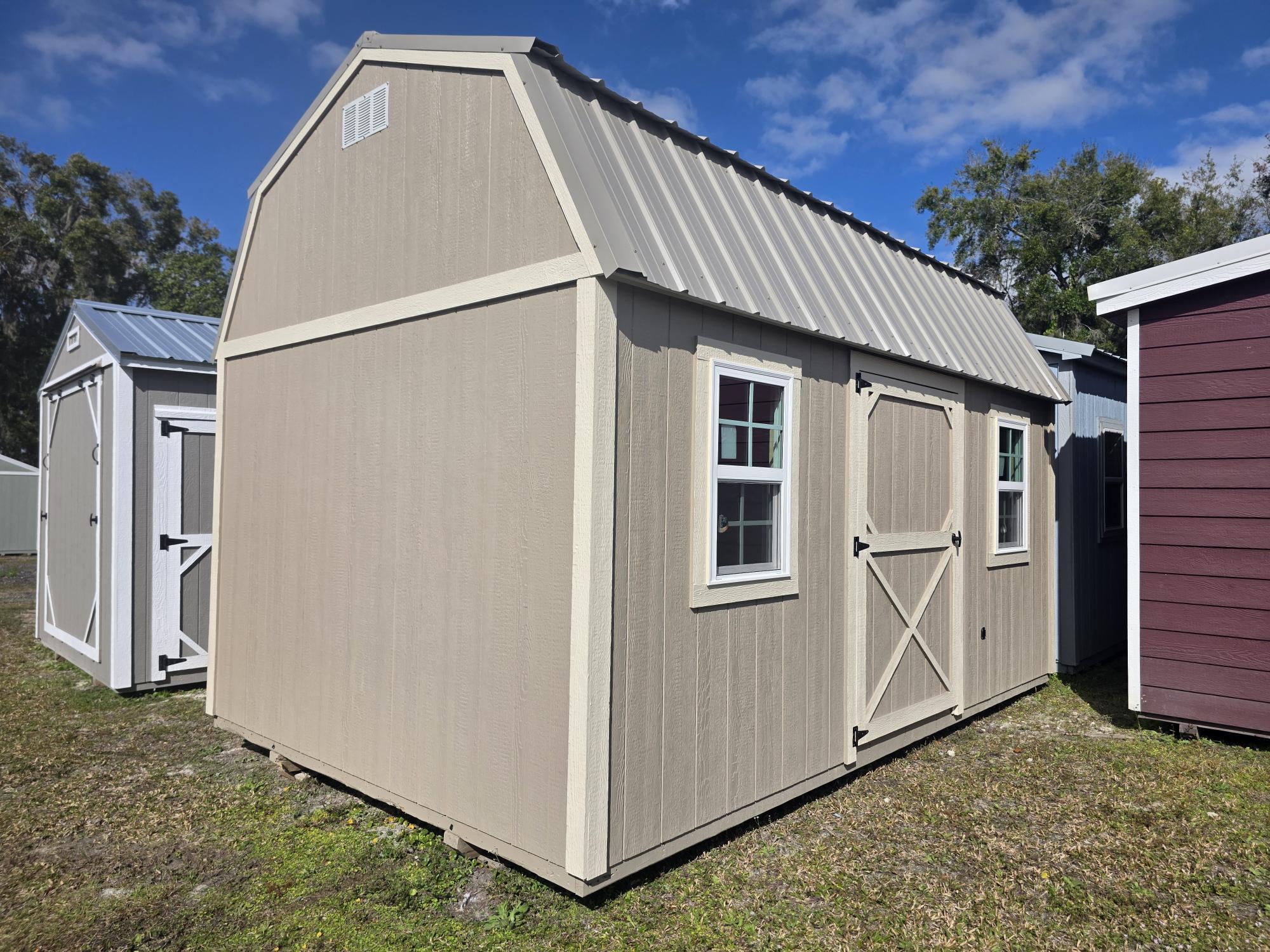 Side Lofted Barn 10x16