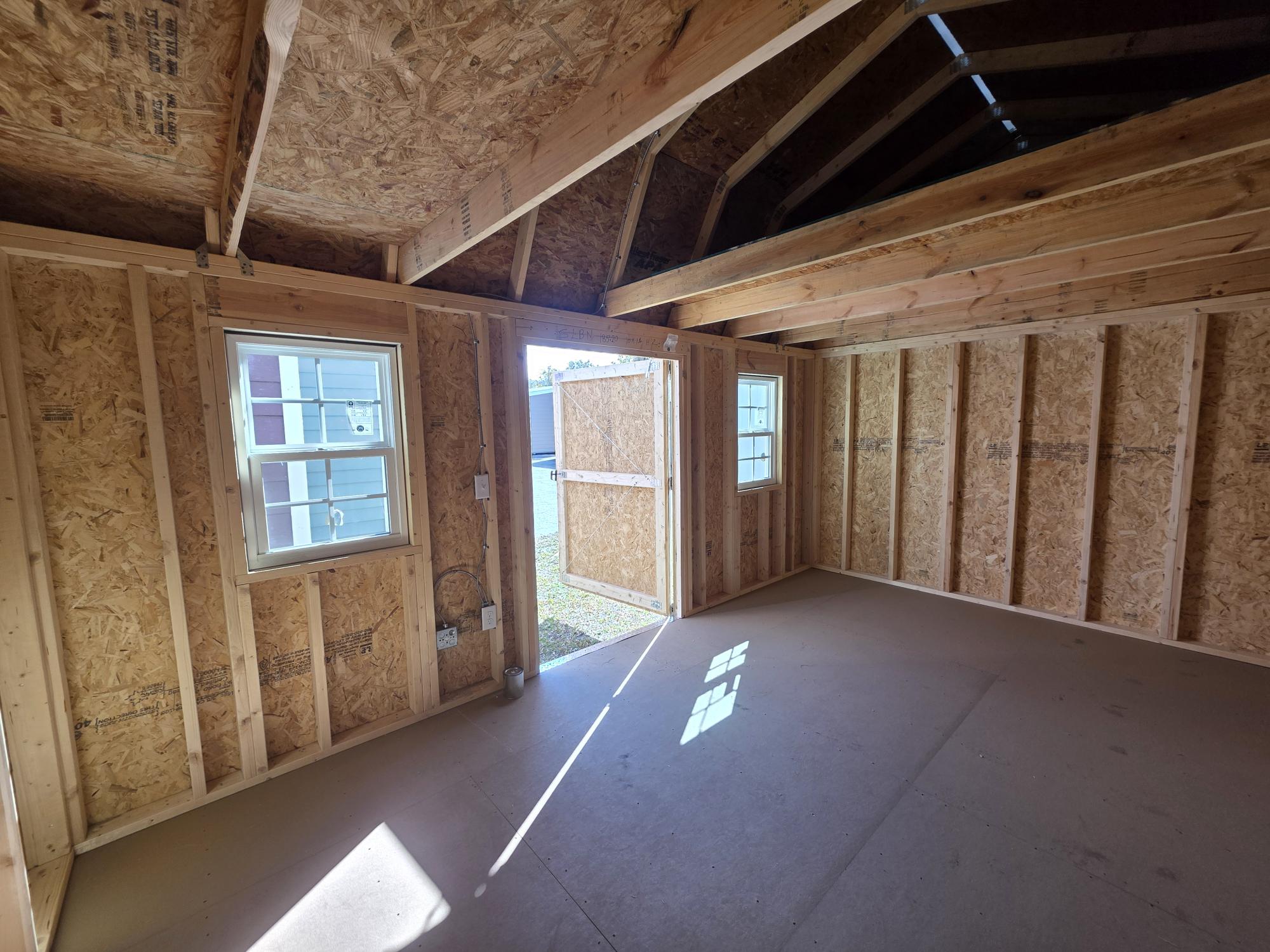 Side Lofted Barn 10x16 - Image 3