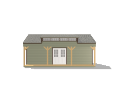 Side Porch Cabin 14x24 - Image 3